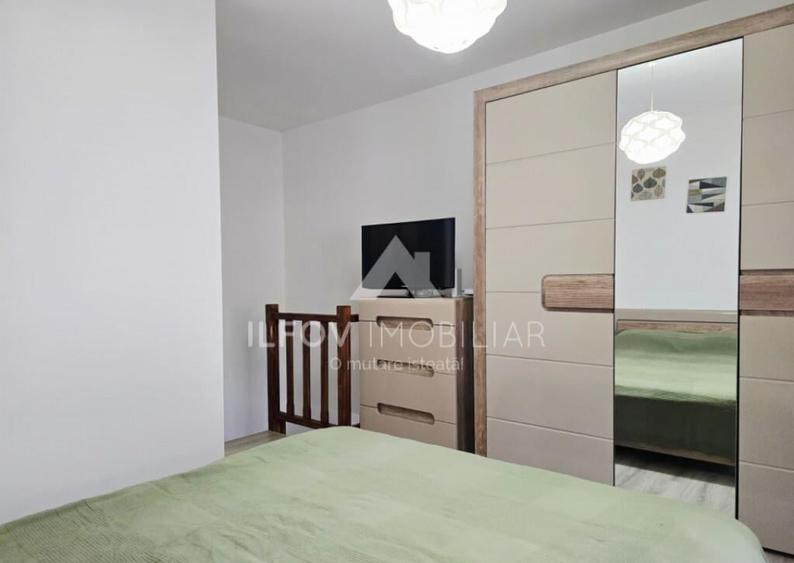 Studio 2 nivele 42mp, utilat si mobilat, curte 11mp, parcare - 4