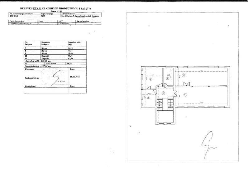 DE VÂNZARE / DE ÎNCHIRIAT HALĂ DE PRODUCȚIE + DEPOZIT + TEREN 5.033 mp  - 10