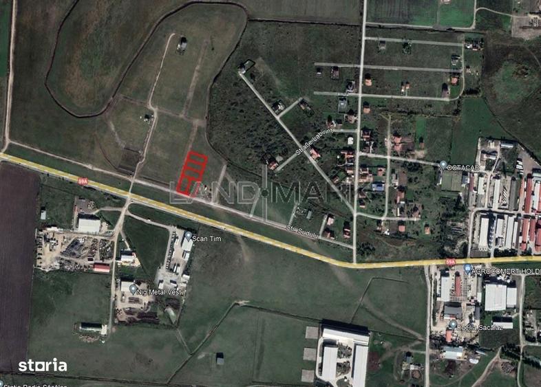 Teren pentru CASA de vanzare in zona SACALAZ la iesire - 2