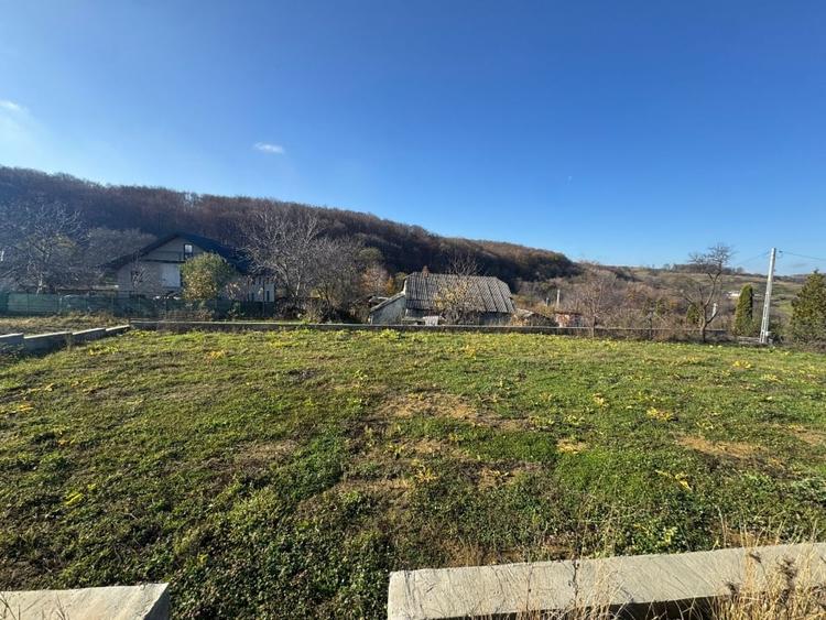 Vanzare  1400mp teren imprejmuit 2 loturi pt casa Adancata - sub padure - 5