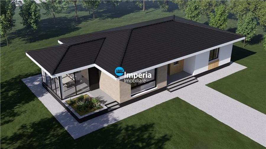Casă individuală cu 4 camere cu Teren 500 Mp în Horpaz
