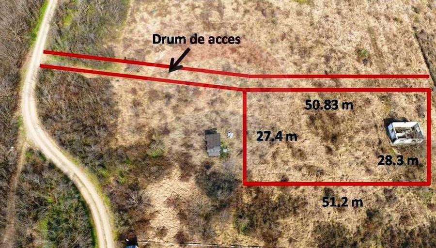 Teren 1,424mp Hlincea / Strada LILIACULUI - 2