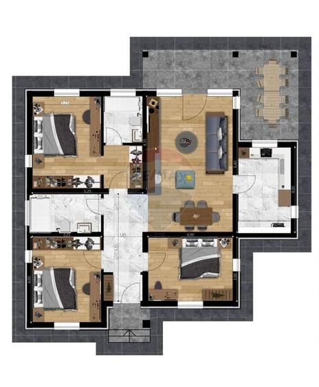 VILA BEST-  Casa individuala, noua, 4 camere, teren 527mp - 4