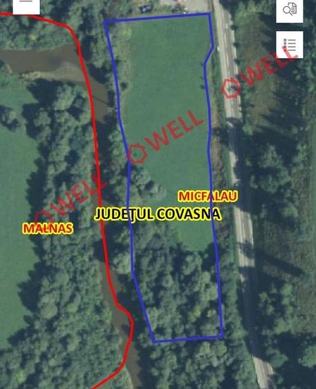 De vânzare teren extravilan de 10.900 metri pătrați în Micfalău. - 2