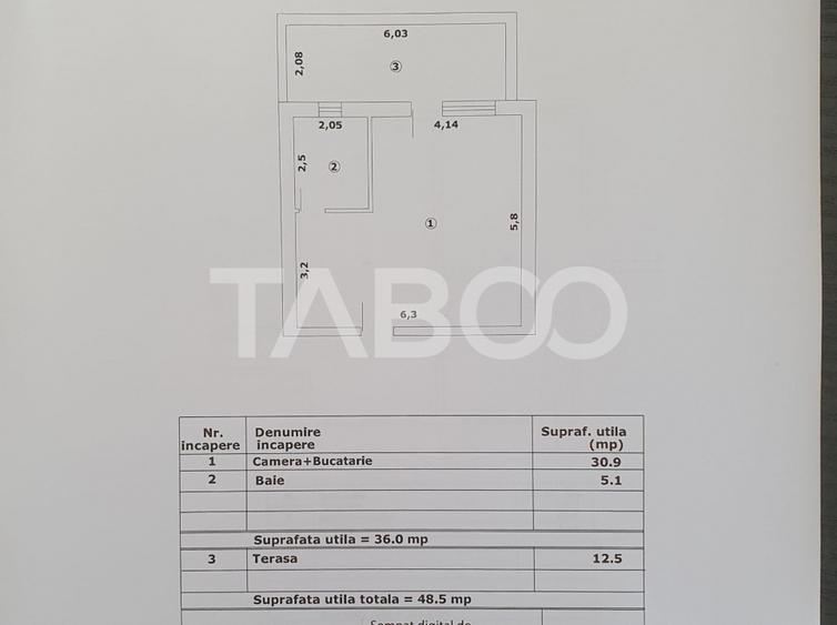 Studio de vanzare 36mp utili + terasa 12 mp la pret de DEZVOLTATOR - 2