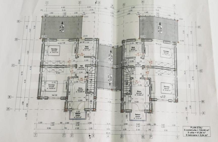 Casa la rosu  4 camere, 106 mp, zona Miroslava - 10