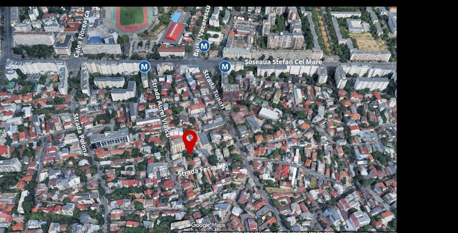 Stefan Cel Mare | Teren | 1060 mp | Strada Fecioarei | 200m Metrou - 1