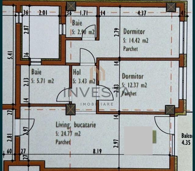 Apartament de 3 camere/constructie 2025/Cartier Marasti - 2