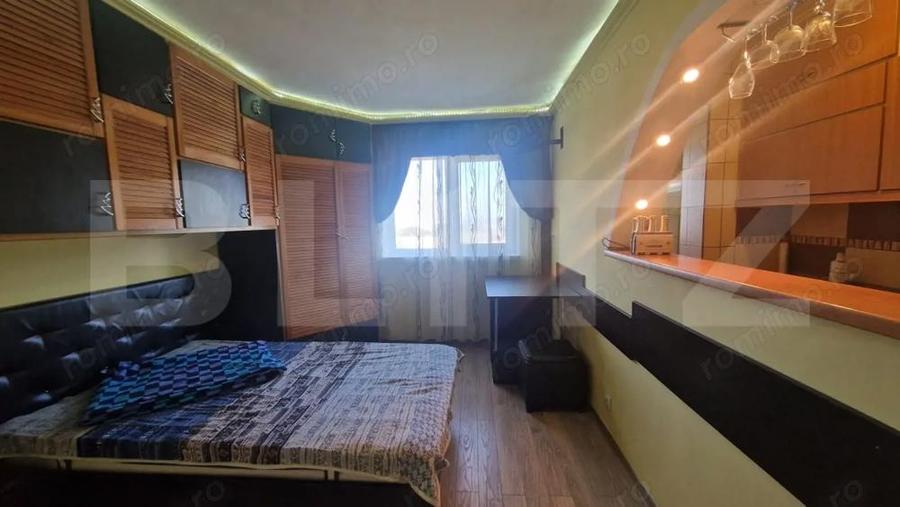 Garsoniera mobilata, etaj intermediar, parcare, beci luminoasa - 5