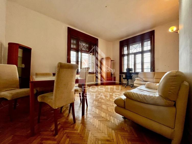 Apartament cu 3 camere decomandat, mobilat în Ultracentral