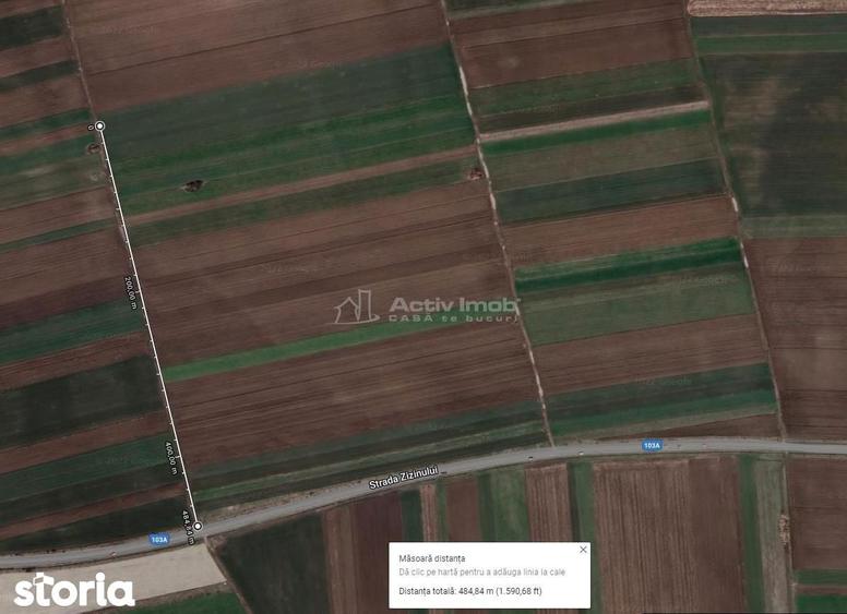 oportunitate, arabil zona de boom imobiliar Izvor, drum acces pietruit - 5