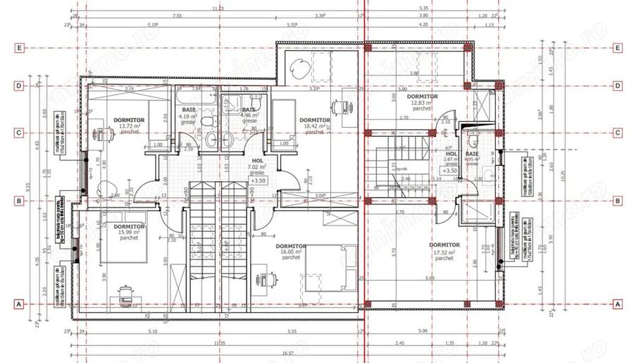 Circumvalatiunii - Triplex - Su: 90mp - Centrala proprie - 5