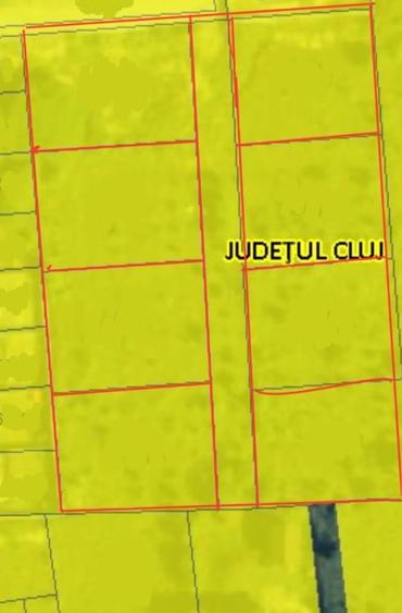 Teren de 5600mp, 8 parcele pentru case individuale, Dezmir - 1