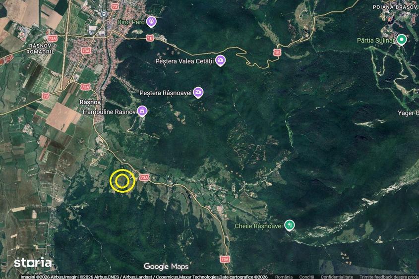 Teren Rasnov spre Predeal pretabil investitie 13 euro/mp - 5