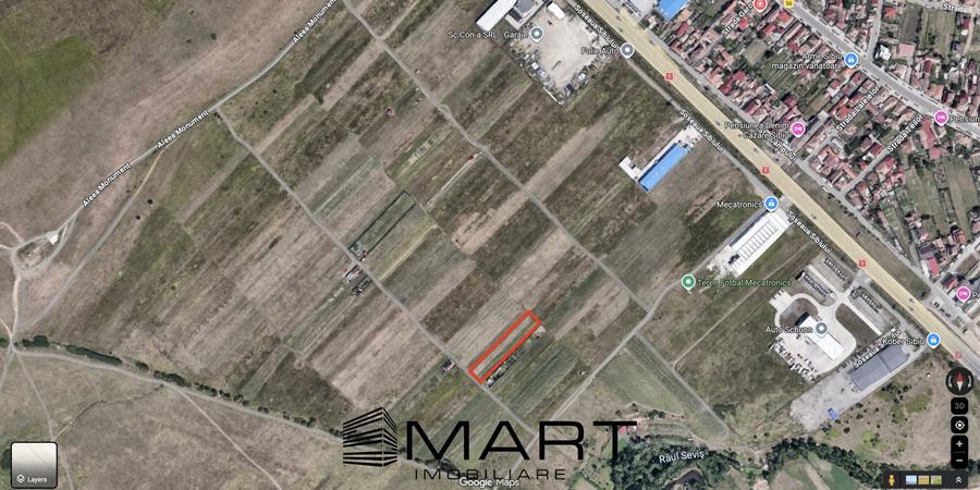 Teren 1000mp zona Troiță - Mihai Viteazul - 1