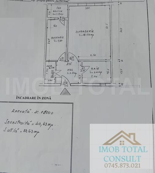 Garsoniera Gavana 2, parter cu balcon - 10