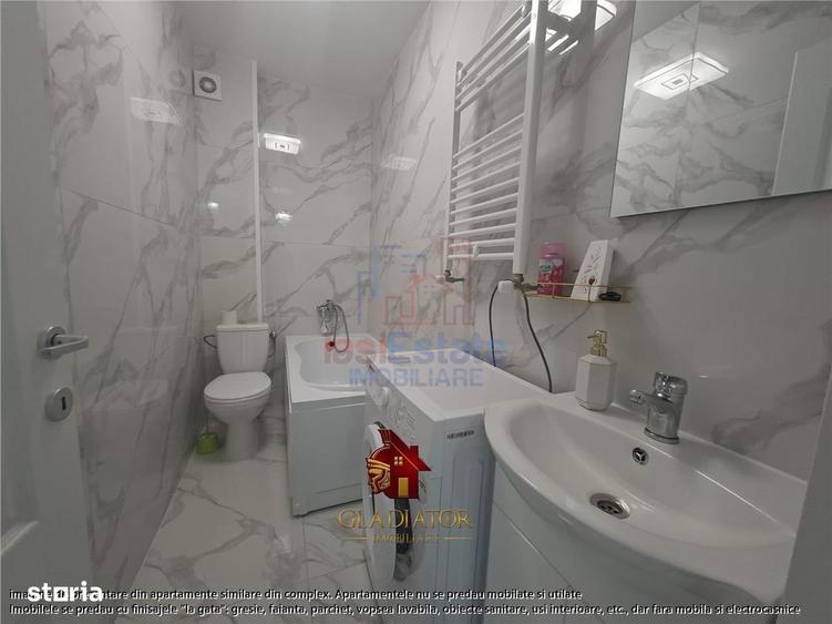 Capat CUG Apartament 1 camera bloc nou la superpret Lunca Cetatuii - 10