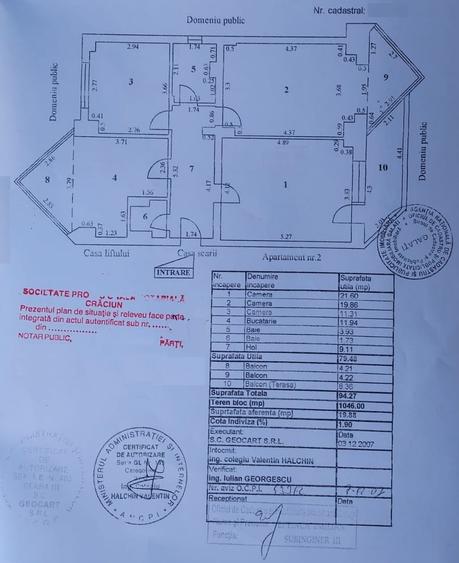 Apartament cu 3 camere exclusivist, Faleza, vedere spre Dunare! - 10