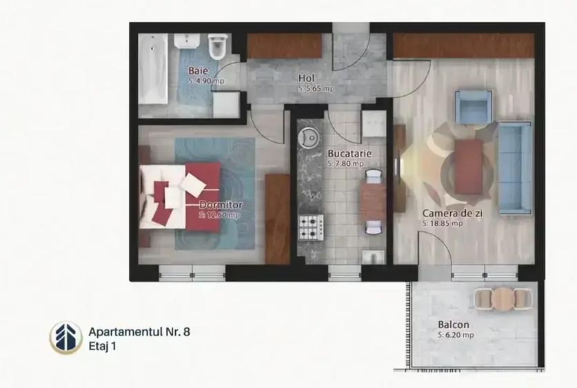 Apartament 2 camere 56mp | Lux | Metroul Bucur Obor I COMISION 0 % - 6