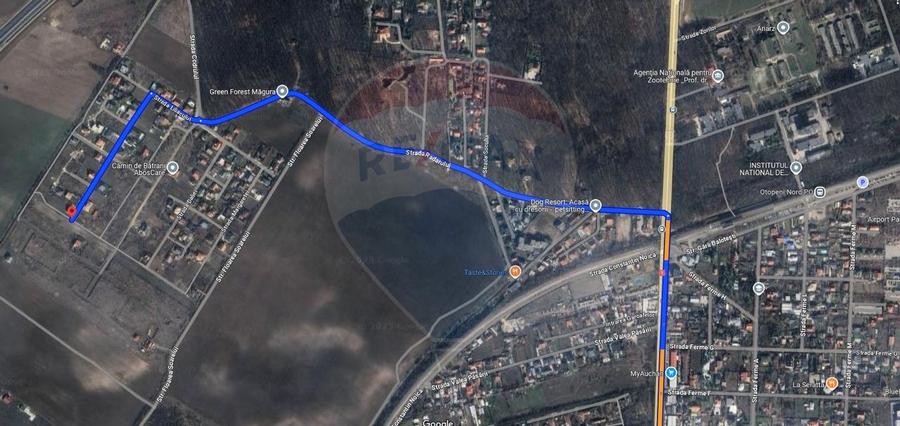 Vanzare teren casa Corbeanca Petresti Parc 414mp certificat urbanism - 5