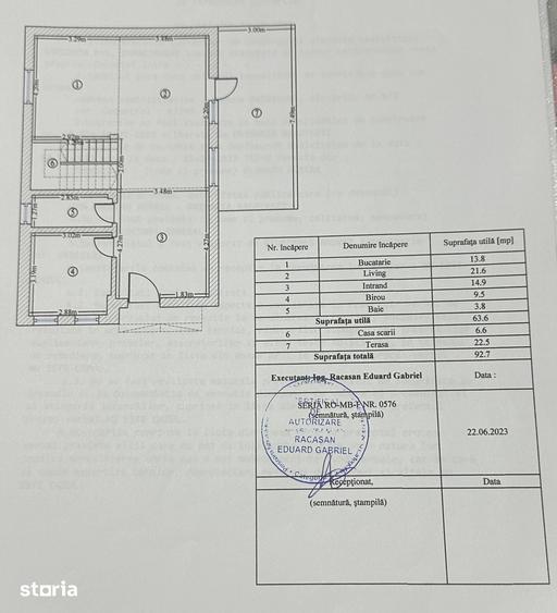 Casă cu 5 camere cu Teren 580 Mp în Balotești