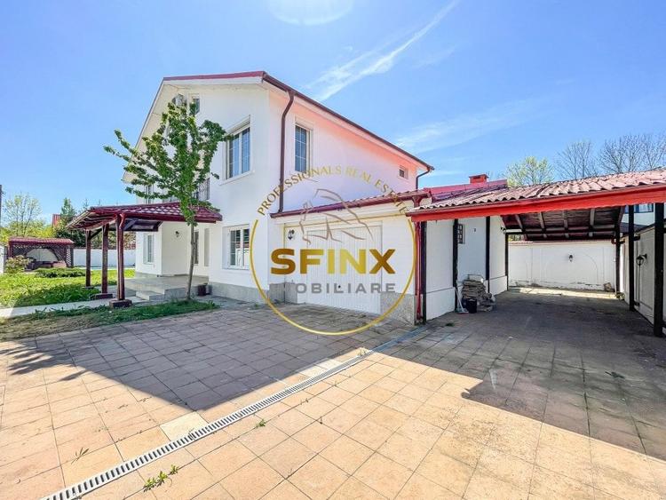 Vila cu piscina teren 828 mp Domnesti, comision 0 - 4