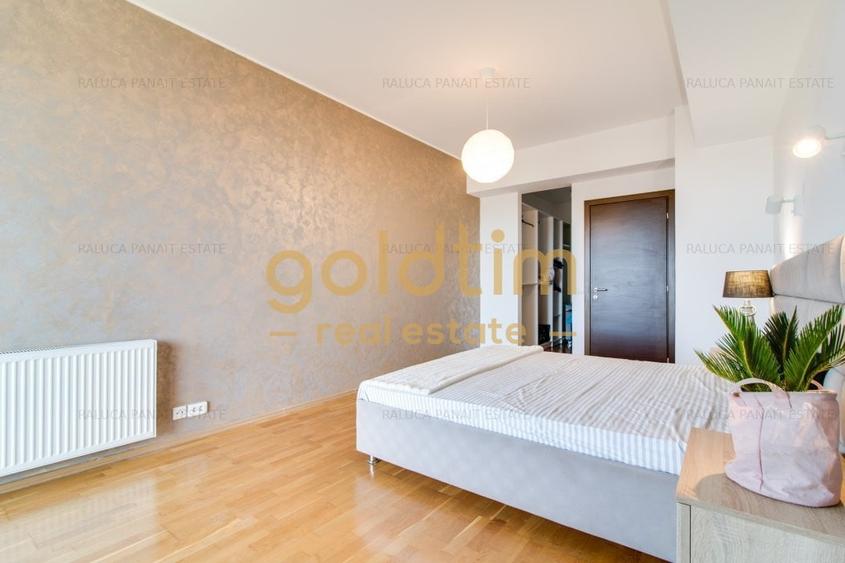 Apartament cu 2 camere semidecomandat, mobilat în Pipera