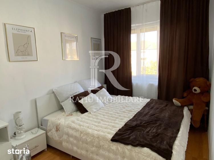 Apartament cu 2 camere semidecomandat în Nufărul