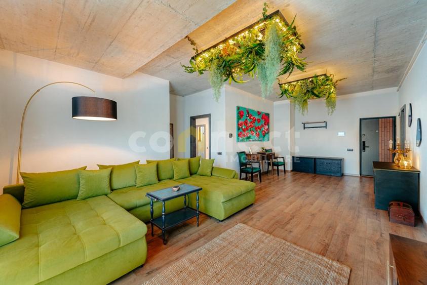 Apartament cu 3 camere decomandat, mobilat în Semicentral