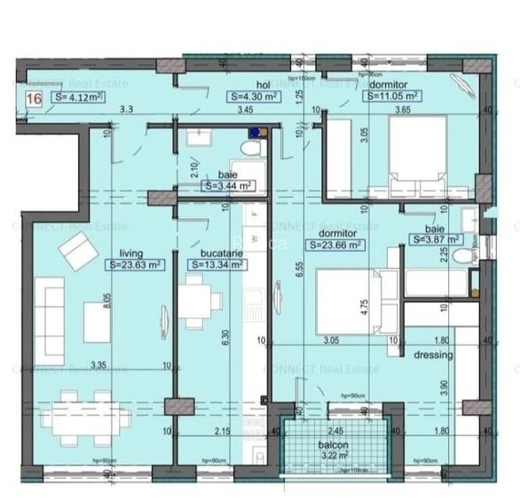 VAND APARTAMENT 3 CAMERE