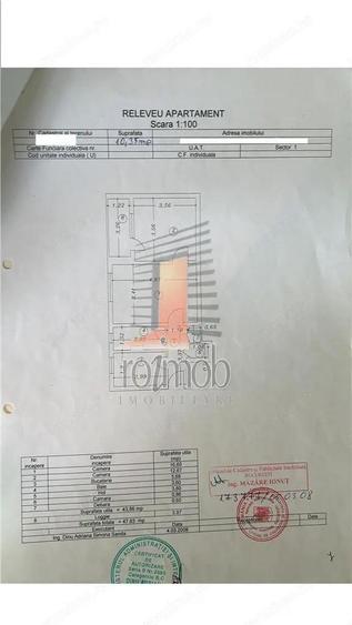 Universitate, 2 camere etajul 2 8, bloc reabilitat termic - 8
