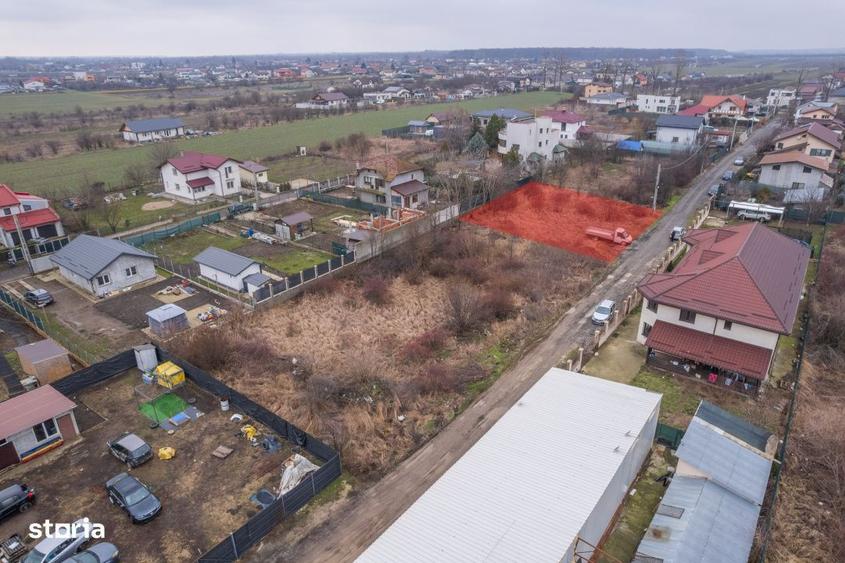 Domnesti - Teghes - str Caraiman | lot de casa - 500 mp | comision 0% - 7