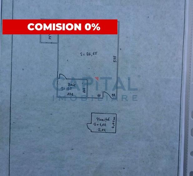 FARA COMISION! Vanzare garsoniera,  zona Spitalul Judetean, Ultracentral, - 1