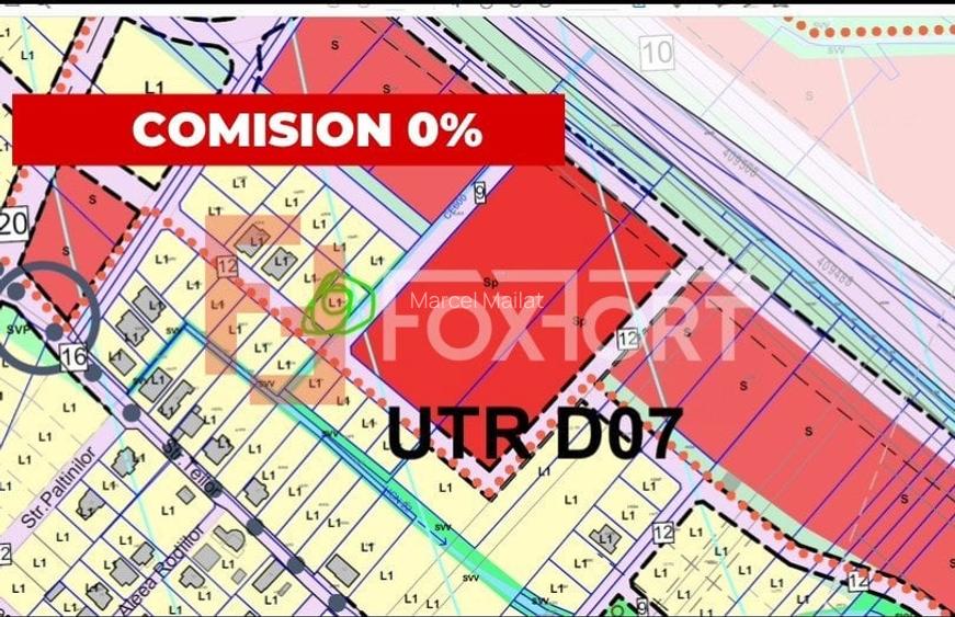 COMISION 0% Teren intravilan, PUZ aprobat - Giarmata VII