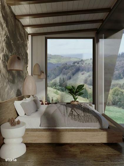 Teren autorizat cabana /AC Muntele Rece Jud Cluj Napoca 35 km de Cluj - 4