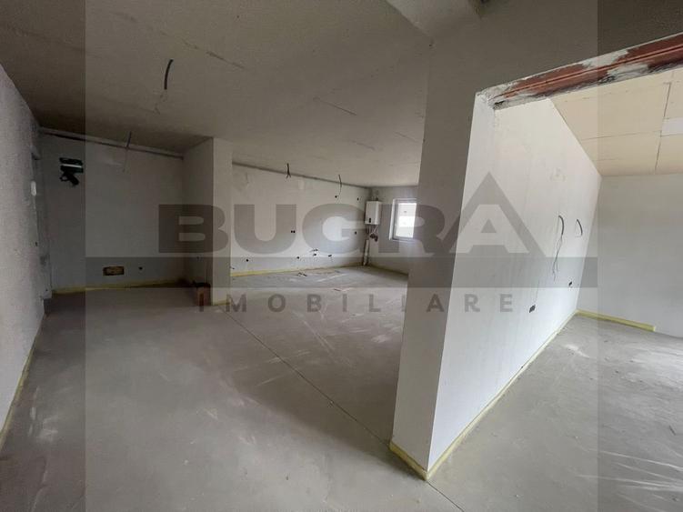 Apartament de 2 camere, 66mp, terasa 20mp, parcare, zona Petrom Baciu - 5
