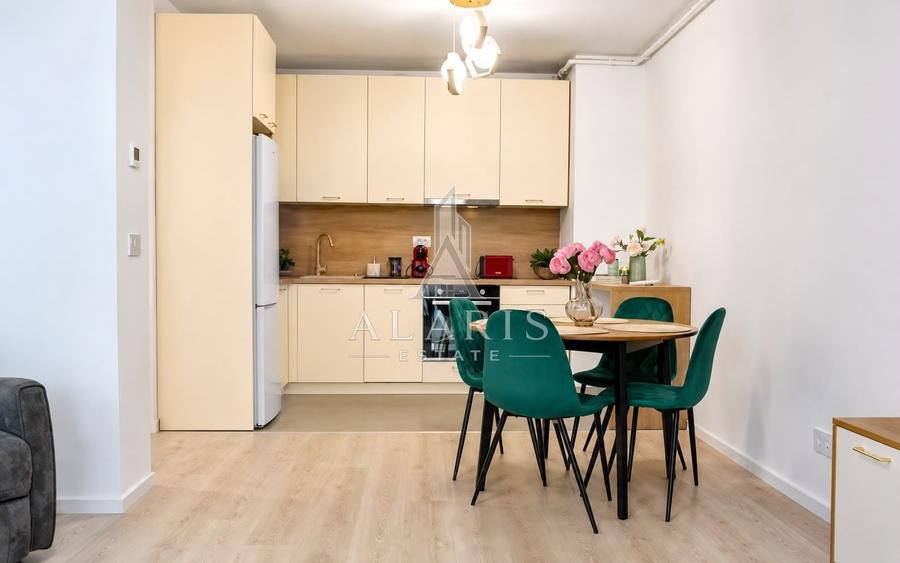 Apartament cu 2 camere semidecomandat, mobilat în Lipovei