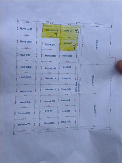 Teren Construcții intravilan de 629 mp, în Cihei