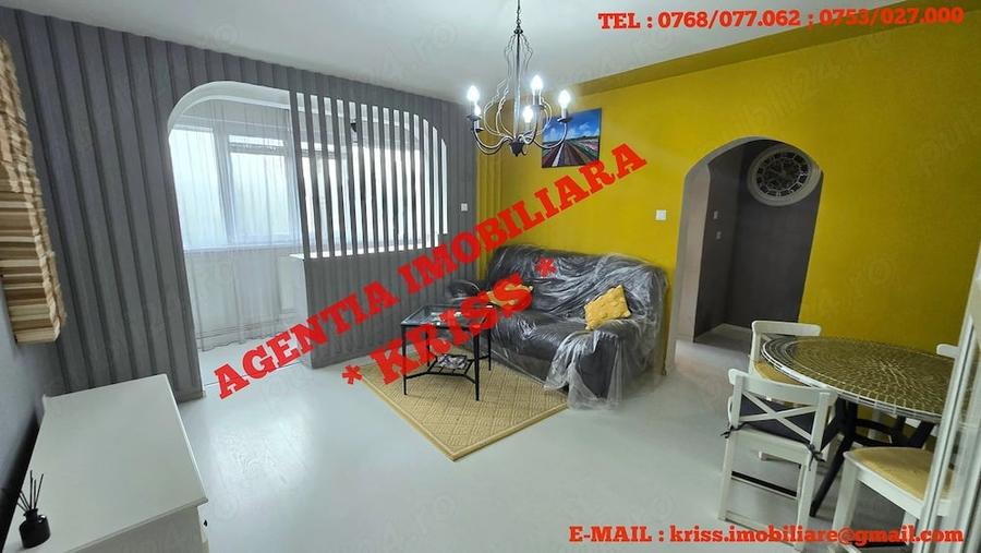 Apartament cu 2 camere semidecomandat în Craiovei