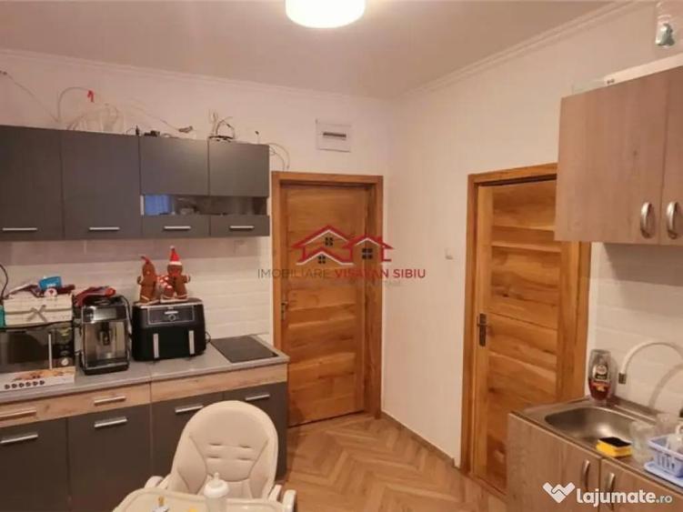 Apartament spatios la casa cu gradina,Cisnadie,comision 0 - 4