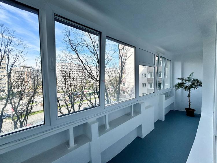 0% COMISION -3 Camere Renovat Complet - Etaj 4 Bloc Anvelopat Metrou GORJULUI 1m - 4