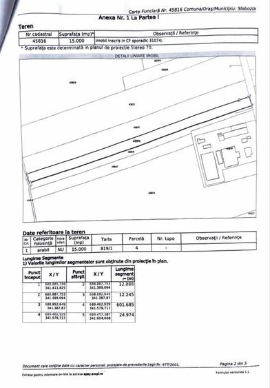 Teren extravilan in Slobozia, Ialomita, 15000 mp. - 1