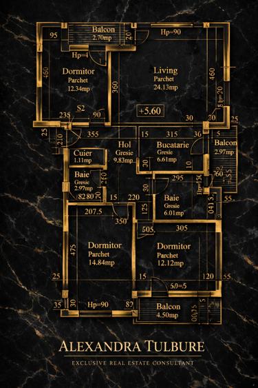 Apartament 4 camere | 90 mp | etaj intermediar | garaj | Zorilor - 15