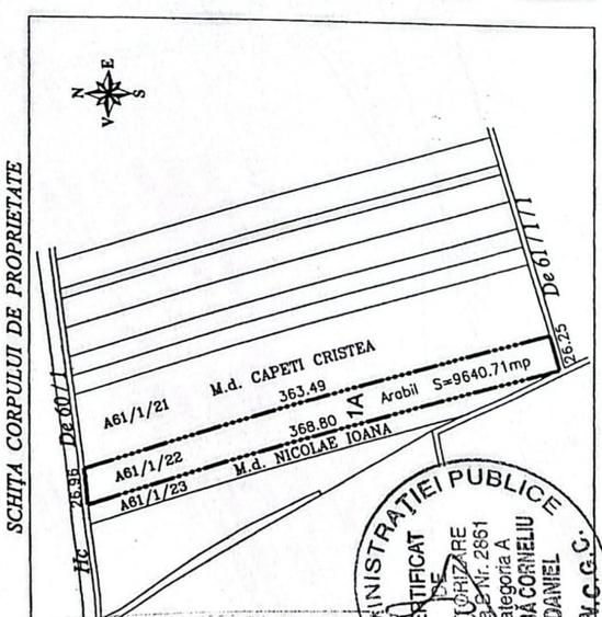 Oportunitate Investiție | Teren Corbeanca | 9.604 mp - 4