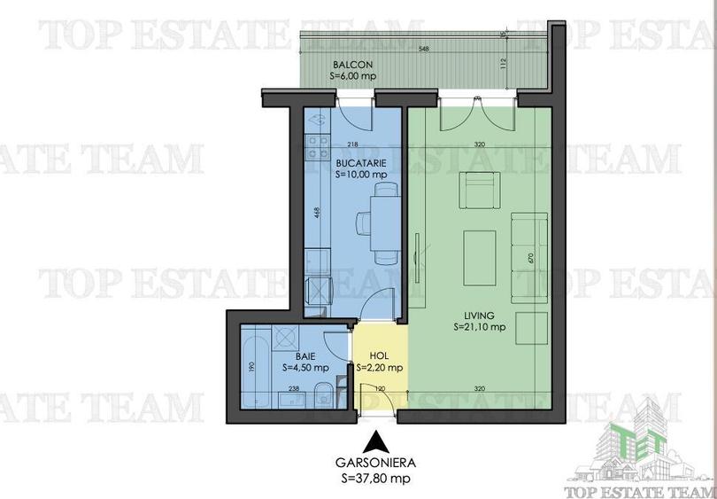 Garsoniera bucatarie inchisa+balcon in Prel.Ghencea-Bucuresti - 2