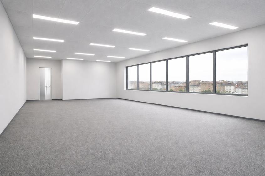 Spațiu birou 25 mp | Compartimentat | Open space + birouri - 3