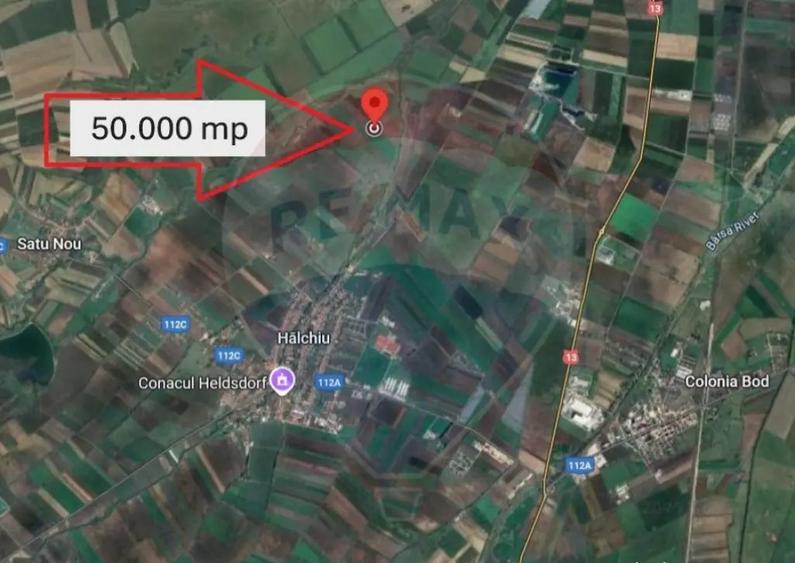 Teren de vanzare / extravilan 50.000mp/Halchiu - 5