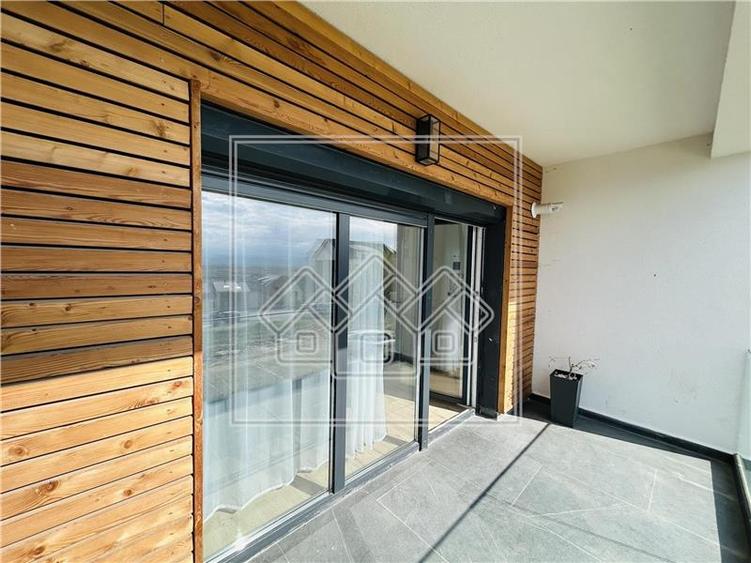 Garsoniera de vanzare in Sibiu - finisata la cheie - balcon mare - 2