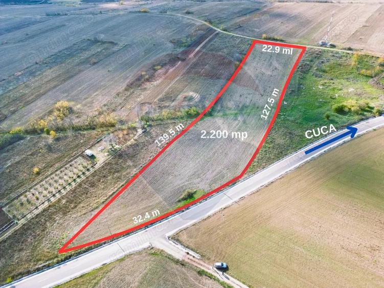 Teren de Vanzare Tulucesti. Potential Logistic, Rezidential 2.200mp - 7