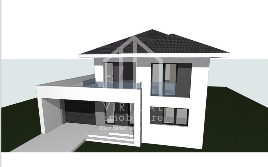 Casa individuala, 120mp utili, 5 camere, garaj, terasa, 550mp teren - 7